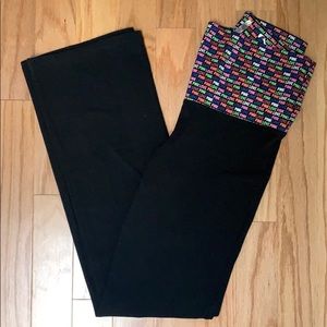 Victoria’s Secret PINK fold-down waist yoga pant